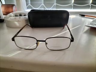 Bifolical lense reading glasses