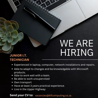 IT Technician Vacancy - Ad posted by mike