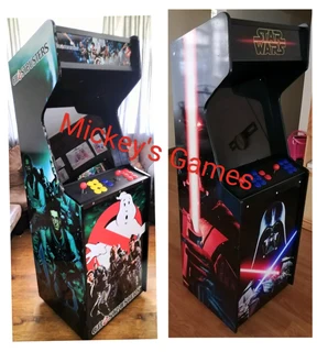 New Custom Wrapped Retro Arcade Games
