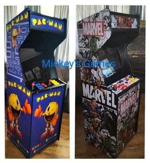 New Custom Wrapped Retro Arcade Games
