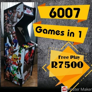 New Custom Wrapped Retro Arcade Game