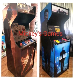 New Custom Wrapped Retro Arcade Games