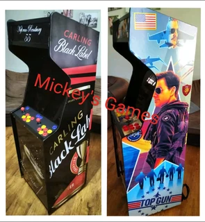 New Custom Wrapped Retro Arcade Games