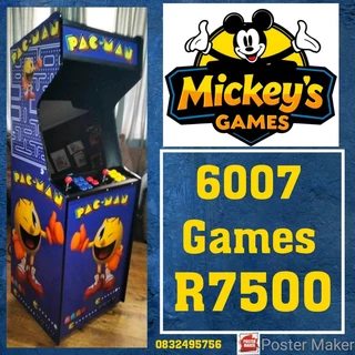 New Custom Wrapped Retro Arcade Games
