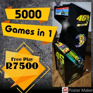 New Custom Wrapped Retro Standard Arcade Game