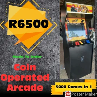 New Coin Operated Arcade Game