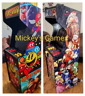New Custom Wrapped Retro Arcade Games
