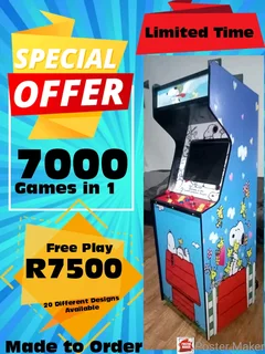 New Custom Wrapped Retro Arcade Game