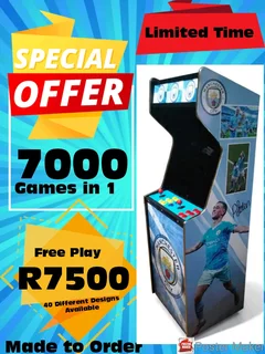 New Custom Wrapped Retro Arcade Games