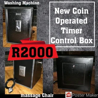 New Coin Operated Timer Control Box
