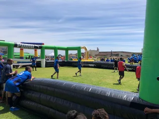 FOOTBALL THEMED STAFF PARTIES | ARENA FOR HIRE | WE BRING THE FOOTBALL TO YOU!