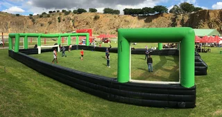 MOBILE FOOTBALL ARENA FOR HIRE - TEAMBUILDING - STAFF PARTIES - BIRTHDAY PARTIES