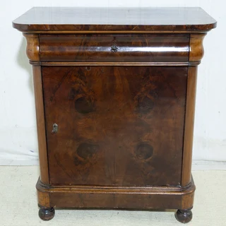 Large Victorian Mahogany Pedestal