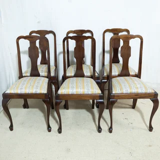 6x Queene Anne Style Dining Room Chairs