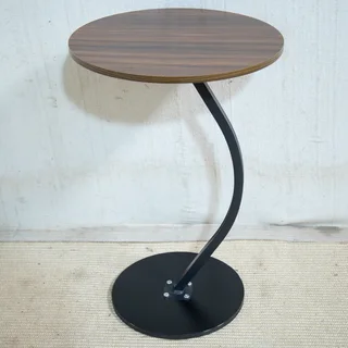 Blackwood & Metal Side Table