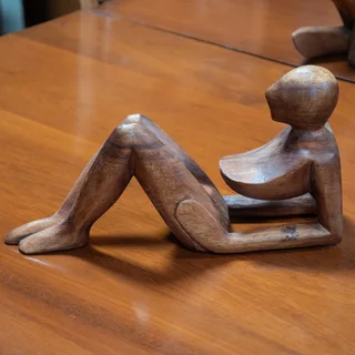Hand Carved Abstract Thinker Statues