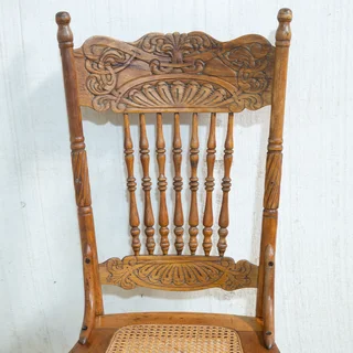 4x Original Birch Colonial Chairs