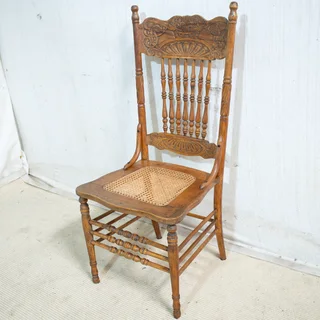 4x Original Birch Colonial Chairs