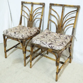 Pair of Cane Chairs