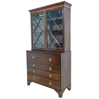 Georgian Mahogany Secretaire