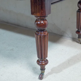 Victorian Solid Mahogany 10-Seater Extension Table