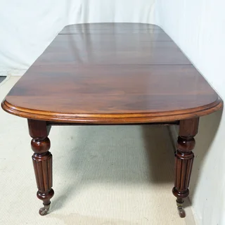 Victorian Solid Mahogany 10-Seater Extension Table