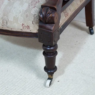 Victorian Mahogany Lounge Chair