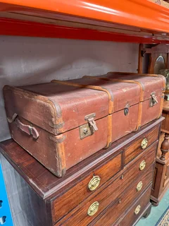 Victorian Steamers Travel Trunk