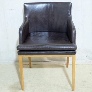 Faux Leather Chair