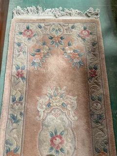 Pink &amp; Floral Runner 330 cm x 76 cm
