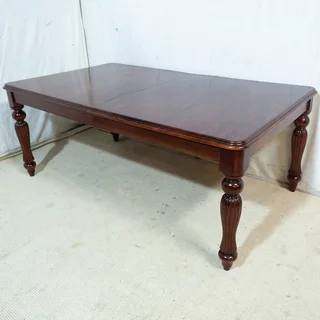 6-Seater Solid Mahogany Dining Table