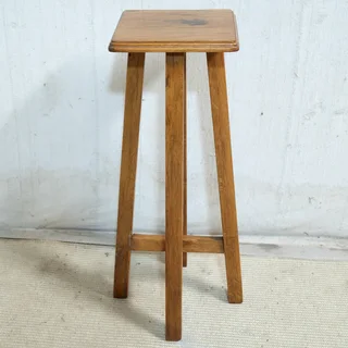 Solid Oak Plant Stand