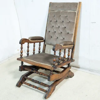Victorian Stickback Rocking Chair