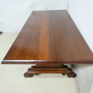 8-Seater Solid Mahogany Refectory Table