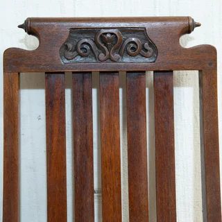 Pair of Edwardian Teak Chairs