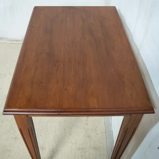 Tall Solid Kiaat Side Table