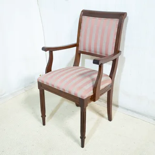 Imbuia Upholstered Armchair