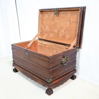 20th Century Solid Imbuia Chest
