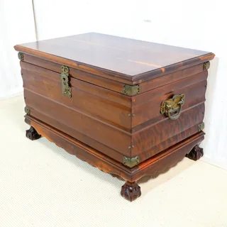 20th Century Solid Imbuia Chest