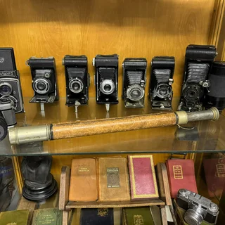 19th Century Brass &  Leatherbound Telescope