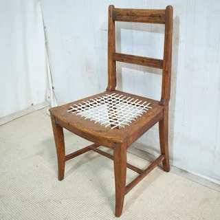 Antique Cape Elmwood &amp; Riempie Chair