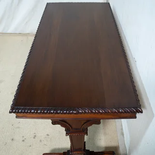 Solid Mahogany Server Table