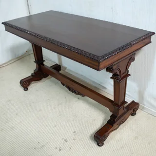 Solid Mahogany Server Table