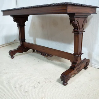 Solid Mahogany Server Table