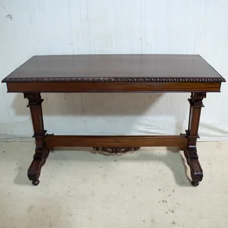 Solid Mahogany Server Table