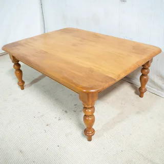 Solid Yellowwood Rectangle Coffee Table