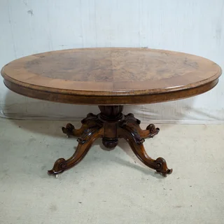 Victorian Walnut Centre Table