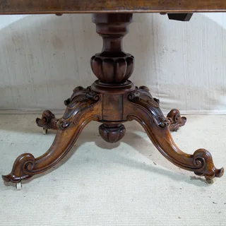 Victorian Walnut Centre Table