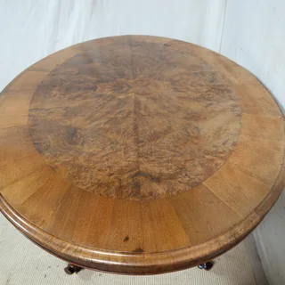 Victorian Walnut Centre Table