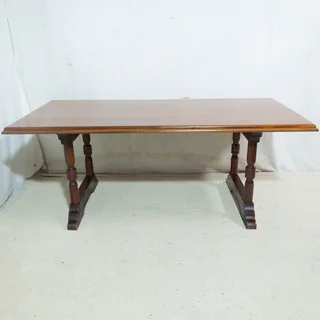 8-Seater Solid Mahogany Dining Table